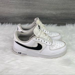 Nike Air Force 1 Low 'White/Black' 2018 Shoes Size 7 US